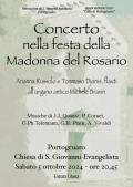 [Concerto nella festa della Madonna del Rosario]