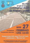 [Inaugurazione nuova piazza di Fratta]