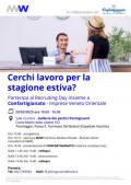 [Recruiting Day per la stagione estiva]