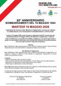 [82° Anniversario Bombardamenti del 19 maggio 1944]