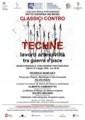 [TECHNE: lavoro, arte e civiltà tra guerra e pace]