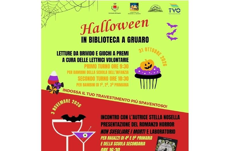[Halloween in biblioteca a Gruaro]