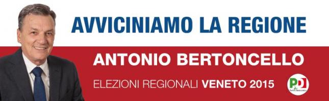 [ Antonio Bertoncello si candida consigliere regionale]