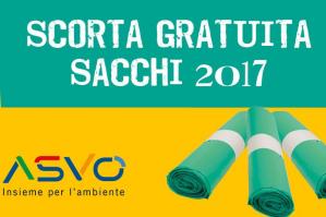 [Asvo, al via la distribuzione della scorta di sacchetti per la differenziata]