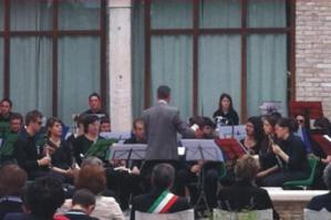 [L'Orchestra di fiati in concerto per la Festa della Repubblica]
