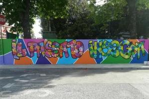 [Il passato insegna, opera di street art ad Annone Veneto]