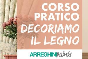 [Decorazioni su legno, un corso da Arreghini Paints]