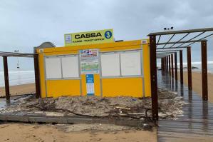 [Maltempo: Bibione invasa dal mare]