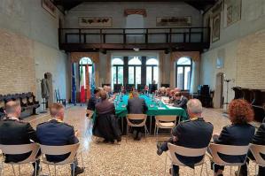 [A Portogruaro riunione del Comitato provinciale per l’ordine e la sicurezza pubblica]