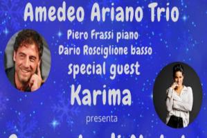 [Karima e Amedeo Ariano Trio in un concerto natalizio a Caorle]