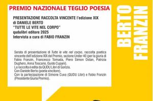 [Si presenta a Teglio la raccolta vincente della XIX Edizione del Premio Nazionale Teglio Poesia]