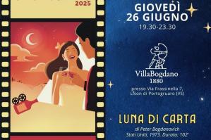 [Cinema e vino sotto le stelle: Villa Bogdano inaugura CinemaDivino 2025 con “Luna di Carta”]