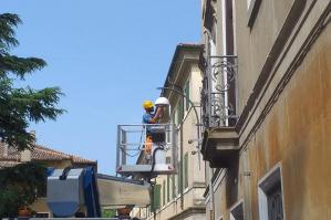 [A Portogruaro continuano i lavori di miglioramento del decoro della qualitÃ  urbana del centro]