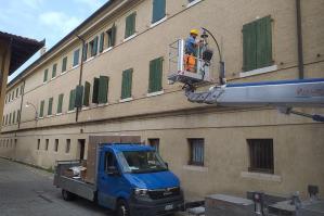 [A Portogruaro continuano i lavori di miglioramento del decoro della qualità urbana del centro]
