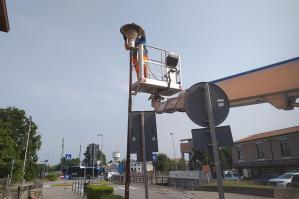 [A Portogruaro continuano i lavori di miglioramento del decoro della qualità urbana del centro]