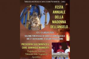 [Festa della Madonna dell’Angelo: le celebrazioni con il Cardinale Mamberti ]