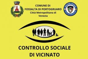 [Controllo di Vicinato: attivo ora anche a Fossalta di Portogruaro]