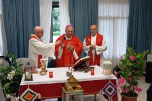 [Il Vescovo a Fossalato per la Festa d’Estate alla Comunità “Il Salice” ]