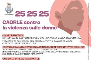 [Caorle lancia il progetto “25.25.25”: arte, comunità e impegno civile contro la violenza sulle donne]