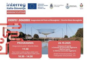 [Caorle e Concordia Sagittaria si preparano all’inaugurazione del ponte Maranghetto]