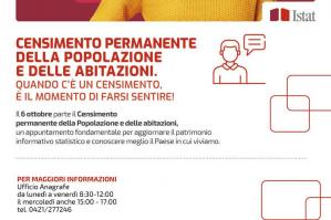 [Indagine Istat a Portogruaro: più di 700 le famiglie coinvolte]