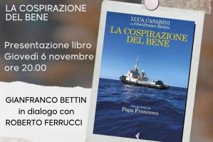 [Gianfranco Bettin presenta “La cospirazione del bene” alla Libreria Todoro, tra impegno civile e dialogo aperto]
