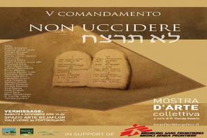 [Una nuova mostra d'arte allo Spazio Arte Bejaflor: “V comandamento: non uccidere”]