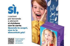 [Parte la campagna Comieco–Veritas sui cartoni per bevande]