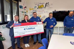 [AVIS: donati 1500€ alla Casa delle Farfalle di Portogruaro]