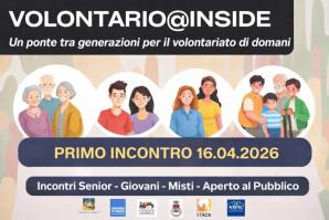 [Volontario@inside: al via progetto che crea un ponte tra generazioni per il volontariato di domani]