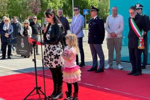 [Portogruaro dedica una targa a Mirca Bergamo, Agente della Polfer]