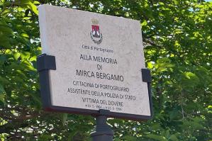 [Portogruaro dedica una targa a Mirca Bergamo, Agente della Polfer]