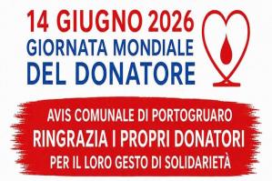 [Giornata mondiale del Donatore di Sangue: AVIS Portogruaro promuove prevenzione e solidariet&Atilde;&nbsp; con controlli sanitari gratuiti ]