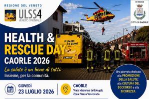 [ULSS4 Veneto Orientale: a Caorle arriva l’“Health & Rescue Day”]