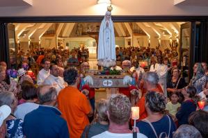 [Bibione, fede e gospel in due appuntamenti della Parrocchia: il saluto alla Madonna di Fatima e la Messa all'aperto]