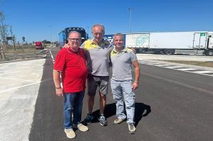 [Inaugurate le due aree di sosta per i mezzi pesanti a Fratta Nord e Sud. Intervento strategico nel tratto tra Portogruaro e Latisana dell'A4]