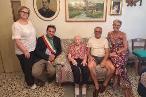 [San Giorgio al Tagliamento, Adele Buffon festeggia i 100 anni]