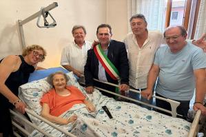 [Un'altra centenaria a San Michele al Tagliamento: nella frazione di San Giorgio cento candeline per la sig.ra Leda Trevisan]