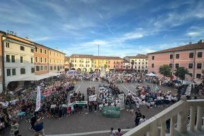 [Portogruaro celebra lo sport: piazza della Repubblica gremita per la Giornata dello Sportivo]