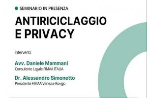 [Antiriciclaggio e Privacy: a Portogruaro un seminario finanziato e promosso da FIMAA Venezia-Rovigo e Confcommercio Imprese per l’Italia Portogruaro Bibione Caorle]