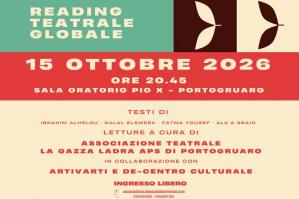 [A Portogruaro il reading teatrale “Palestinesi sono i tuoi occhi”]