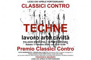[Portogruaro, al Liceo XXV Aprile il Premio &acirc;��Classici Contro 2026&acirc;�� dedicato a Techne]